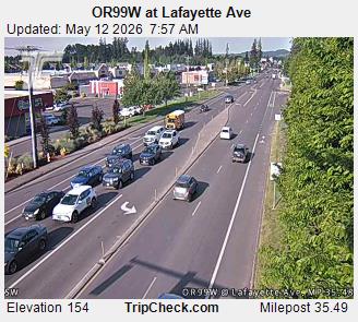 OR99W SB @ Lafayette
